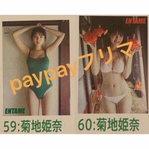 【未開封】エンタメ　ENTAME 応募者全員サービス　菊地姫奈　A1ポスター