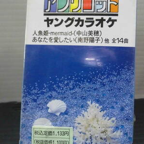 ●ビクターアプリコット・ヤングカラオケ・中山美穂・南野洋子・カセットテープ（未使用品）の画像1