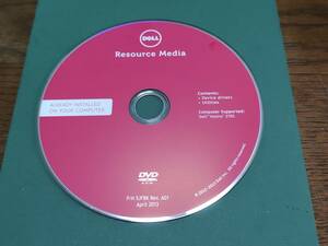 DELL PC 付属品　DVD Resource Media Vostro 270S