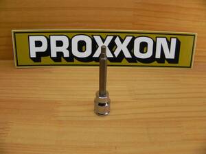 処分 PROXXON プロクソン□3/8sq(9.5) 4mm ロング 六角ヘックスHEX ビット ソケット 全長80mm