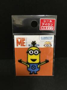 minions/ミニオンズ　ワッペン☆彡　ケビン☆　刺繍　シール　アップリケ　新品未開封品