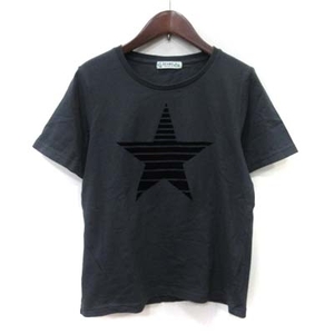 ビームスハート BEAMS HEART Tシャツ カットソー 半袖 黒 ブラック /YI メンズ