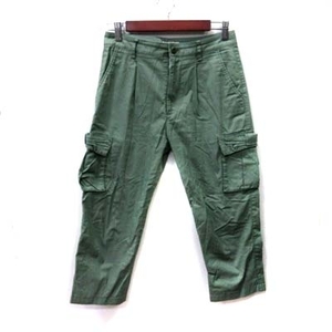  Ships SHIPS cargo pants S green khaki /YI lady's 