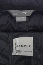 ミズノ MIZUNO OUTDOOR ジャケット ベスト スタンドカラー ブレスサーモ ロゴ刺繍 ポケッタブル ブルー系 ブルーパープル M_画像8
