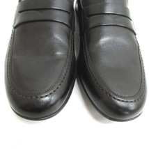 クラークス clarks Konrad penny 15103 シューズ ローファー 7 ブラック 230310E 靴 ■ECS メンズ_画像4