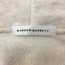 バナーバレット Banner Barrett パーカー フーディー スウェット プルオーバー 無地 長袖 38 白 ホワイト レディース_画像5