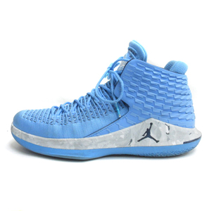 ナイキ NIKE AIR JORDAN XXXII PF エア ジョーダン スニーカー ハイカット AH3348-406 ブルー 27.5 靴 ■SM0 メンズ