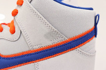 未使用品 ナイキ エスビー NIKE SB DUNK HIGH PRM RUSH BLUE AND TEAM ORANGE 2022 25cm NY METS DH7155-001 ダンク ハイ プレミアム 23032_画像7