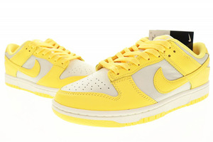 未使用品 ナイキ NIKE W WMNS DUNK LOW CITRON PULSE 2023 26.5cm DD1503-002 ウィメンズ ダンク ロー シトロン パルス 230331