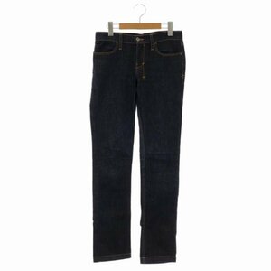 sbiKsubi Denim pants jeans flair skinny zipper fly 26 indigo blue /DO #OS lady's 