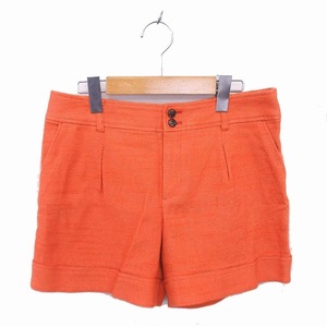  Untitled UNTITLED юбка-брюки шорты Zip fly ламе 2 orange /TT16
