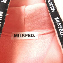 【送料無料】ミルクフェドスウェットパーカー/ゆったりめ　ワンサイズフィットオール　MILK FED_画像5