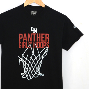 ST3087 ギルダン GILDAN Tシャツ S 肩42 PANTHER GIRLS' HOOPS メール便可 xq