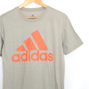 ST3096 アディダス adidas Tシャツ M 肩44 ストレッチ メール便可 xq