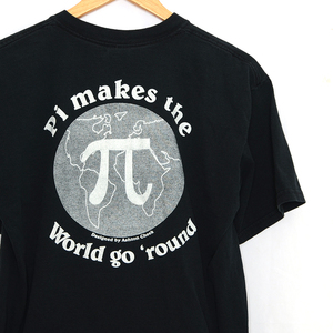 MT2046 Pi Makes the World Go Round Tシャツ L 肩52 アメリカ古着 メール便可 xq