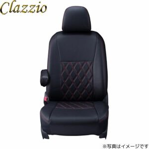 クラッツィオ シートカバー ダイヤ タント カスタム L375S/L385S ブラック×レッドステッチ Clazzio ED-0674 送料無料