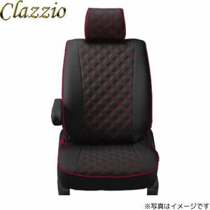 クラッツィオ シートカバー キルティングタイプ ディアスワゴン S331N/S321N ブラック×レッドステッチ Clazzio ED-0665 送料無料