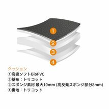 クラッツィオ シートカバー プライム ステップワゴン ガソリン RF3/RF4/RF5/RF6/RF7/RF8 ブラック Clazzio EH-0405 送料無料_画像8