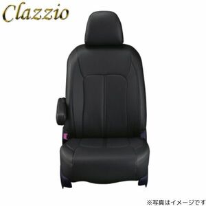 Clazzio Seat Cover Real Leather Ek Wagon H82W Black Clazzio EM-7501 Бесплатная доставка