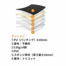 クラッツィオ シートカバー ジャッカ EKワゴン B11W ライトグレー Clazzio EM-7502 送料無料_画像7