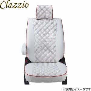 クラッツィオ シートカバー キルティングタイプ キャラバン(福祉車両) E26 ホワイト×レッドステッチ Clazzio EN-5295 送料無料