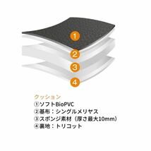 クラッツィオ シートカバー ネオ ノア ガソリン SR40G/SR50G/CR40G/CR50G タンベージュ Clazzio ET-0240 送料無料_画像9