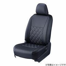 クラッツィオ シートカバー ダイヤ bB QNC20/QNC21/QNC25 ブラック×ホワイトステッチ Clazzio ET-0113 送料無料_画像2