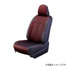 クラッツィオ シートカバー クロス ノア ガソリン AZR60G/AZR65G レッド×ブラック Clazzio ET-0242 送料無料_画像2