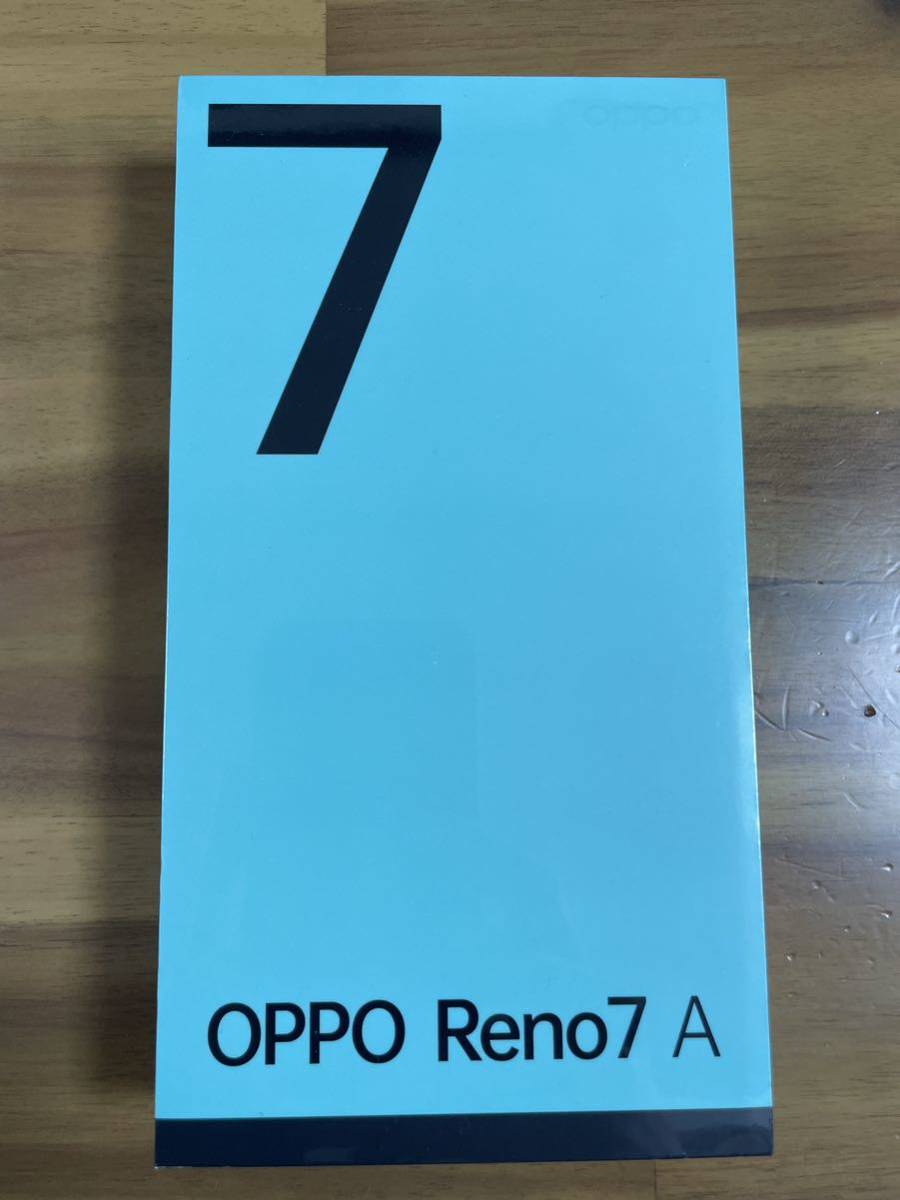 新品未開封】oppo reno7a SIMフリー ドリームブルー スマートフォン