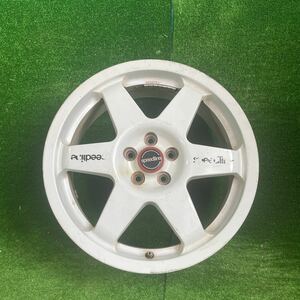 ALL 1円から！Must Sell！☆418speedline PREO-R 17×7J +48 100 4穴 1本 スピードライン PleoR 重量級鍛造Wheels Celica Legacy