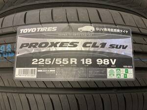 ◆2023年製◆即納OK◆国産新品タイヤ 225/55R18 225/55-18 4本Set◆TOYO プロクセス CL1 SUV◆RVR A6 レネゲード コンパス 4008 5008