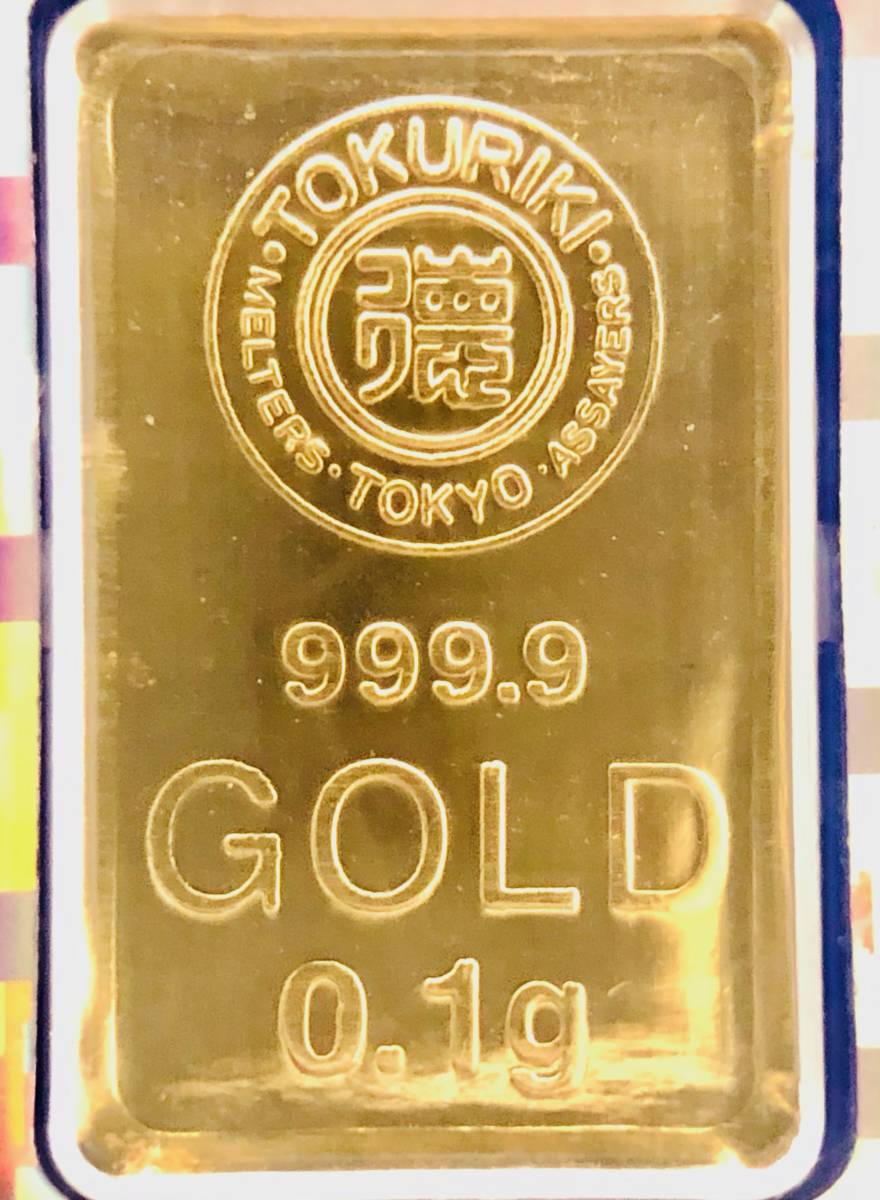 純金プレート6.9g 999.9-