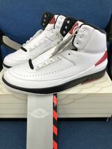 【新品未使用】28.5cm US10 ナイキ NIKE DX2454-106 AIR JORDAN 2 RETRO Chicago エア ジョーダン2 レトロ シカゴ スニーカー シューズ_画像1