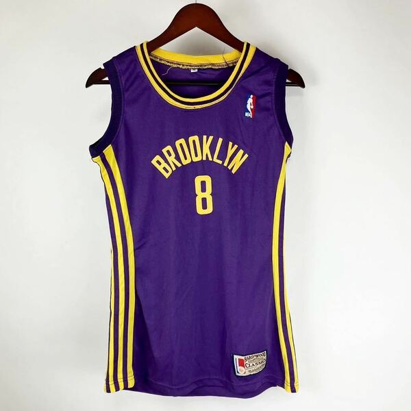 大きいサイズ NBA ユニフォーム メンズ XL 紫 パープル BROOKLYN ブルックリン WILLIAMS ウィリアムズ 8 バスケ ビブス スポーツ ウェア