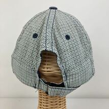 Callaway キャロウェイ キャップ メンズ フリーサイズ 57〜59cm 青系 チェック golf ゴルフ スポーツ 帽子 刺繍 cap 日焼け 紫外線 防止_画像3