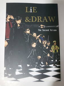 LiE &DRAW The Second Volume　HiGH&LOW　同人誌　切手