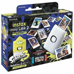 【新品未開封】富士 フィルム チェキ instax mini Link 2 スプラトゥーン フォト アルバム FUJI FILM