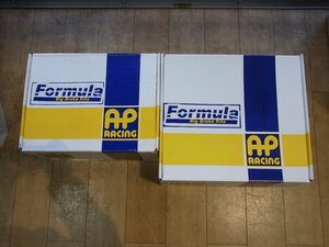 未使用品 MINI フロント ブレーキローター/キャリパーキット R50/R52/R53系 AP RACINE レッド Mini One Cooper＆S 4Piston Kit CP6638-1000