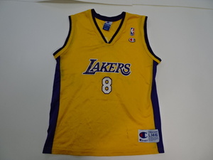 ■0321■KOBE BRYANT コービー●ジャージ ユニホーム KIDS L (14-16) NBA チャンピオン Champion レイカーズ●