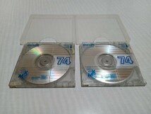 ☆希少！maxell SX MD/Mini Disc/ミニディスク/MD74 2枚セット 動作良好！☆_画像1