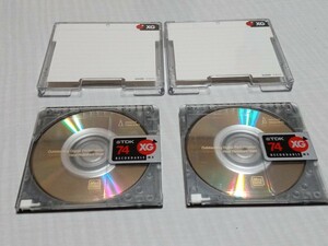 ☆希少！TDK XG MD/Mini Disc/ミニディスク/MD74 2枚セット 動作良好！☆