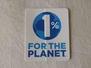 patagonia 1％ FOR THE PLANET ステッカー 1％ FOR THE PLANET パタゴニア PATAGONIA patagonia 1％ FOR THE PLANET