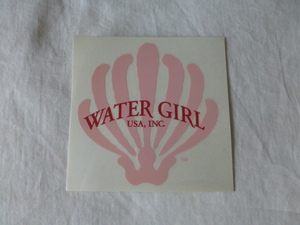 patagonia WATER GIRL ステッカー WATER GIRL patagonia watergirl USA、INC. パタゴニア PATAGONIA patagonia