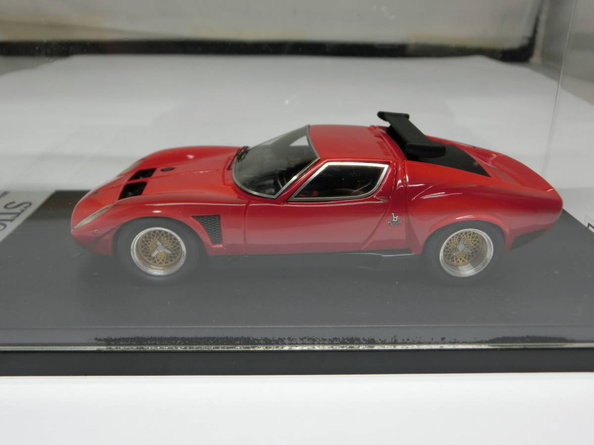 希少!大人気! vmais レア☆ レア☆ Lamborghini Jota 1970 Limited Red