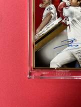 激レア/5枚限定/大谷翔平 直筆サインカード/2019 Topps Gold Label Framed Autographs Red SHOHEI OHTANI/直書き/WBC日本代表/赤パラレル_画像5