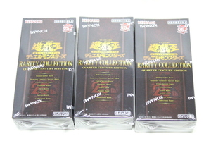 [ new goods unopened ] Yugioh rare liti collection 25th 3BOX shrink attaching rare kore