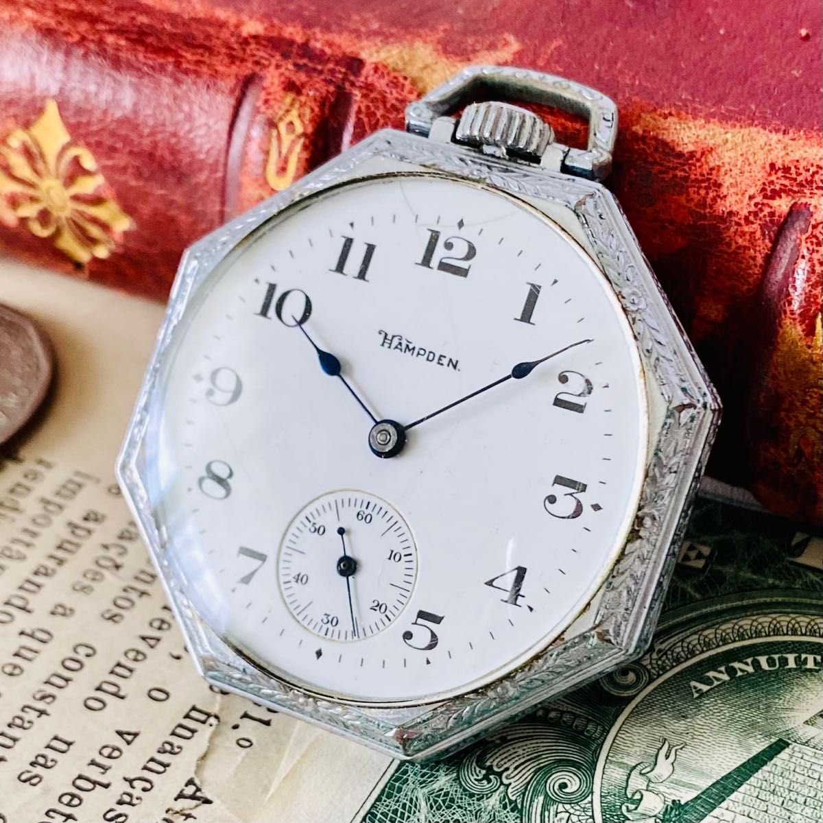 高級懐中時計】スミス SMITH 懐中時計 美品 51mm 手巻き イギリス