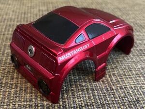 ボディーのみ部品取りジャンク品 フォードマスタングGT赤② FORD MUSTANG jadatoys ジャダトイズ ダイキャストミニカー 1/64と1/43の間位？