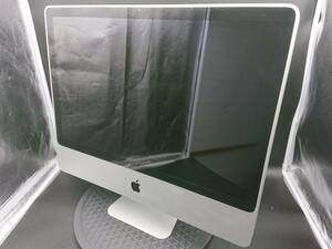 l【ジャンク】Apple 一体型デスクトップパソコン iMac(24インチ, Early 2009) HDD250GB ネジ欠品あり アップル