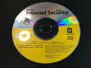 L [Junk] Norton Internet Security 2003 Disc Norton